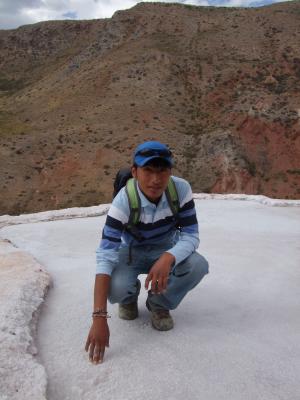 Octavio in Salineras Octavio in Salineras