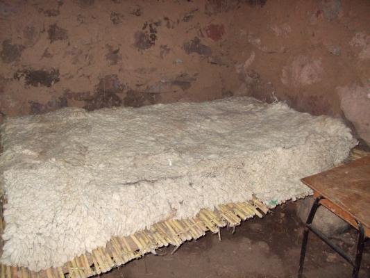 bed in huisje in Huacahuasi bed in huisje in Huacahuasi