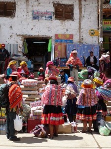 marktdag in Lares